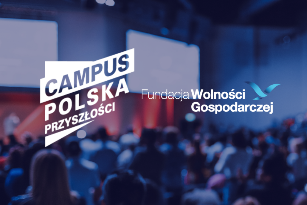 Fundacja Wolności Gospodarczej została partnerem tegorocznej edycji Campusu Polska Przyszłości w Olsztynie. To wydarzenie jest dobrą okazją do promocji misji i działalności fundacji wśród młodych ludzi. 