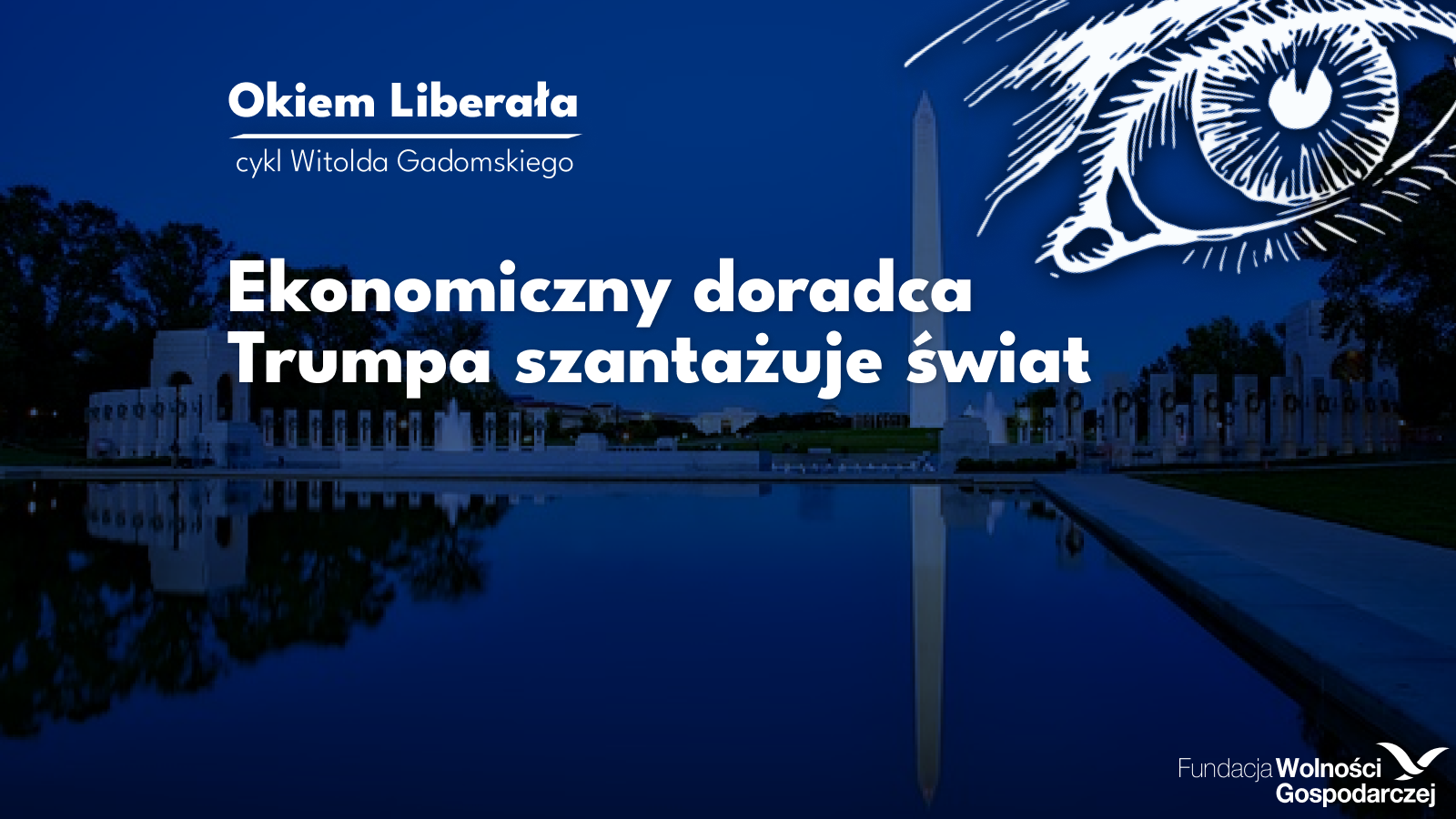 tło7 Autor polityki gospodarczej Trumpa uważa, że Stany Zjednoczone są wystarczająco silne ekonomicznie i militarnie, by zmusić inne kraje do zaakceptowania amerykańskich ceł bez wprowadzania ceł odwetowych. A jeśli będą się stawiać, trzeba je postraszyć.