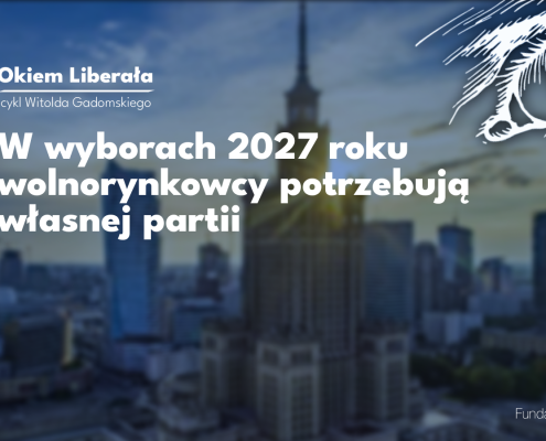 Partia liberalna miałaby szansę, przy dobrej organizacji, kampanii i odpowiednich liderach, zdobyć w wyborach około 20 proc. głosów. Taki jest potencjał elektoratu liberalnego w Polsce.